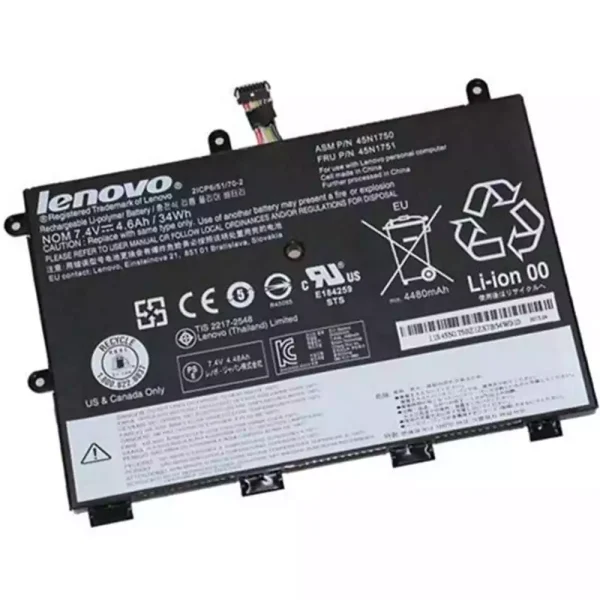 Baterai Laptop Original LENOVO ThinkPad Yoga 11E