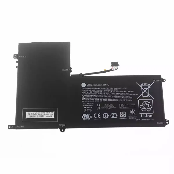 Baterai Laptop Original HP 685368-1B1,685368-1C1,685368-2B1,685987-001