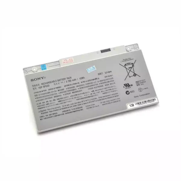 Baterai Laptop Original SONY VGP-BPS33