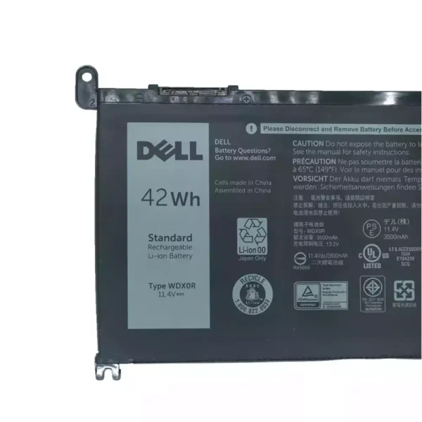 Baterai Laptop Original DELL 3CRH3 - Image 2