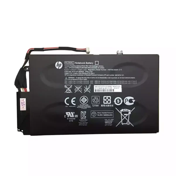 Baterai Laptop Original HP TPN-C102