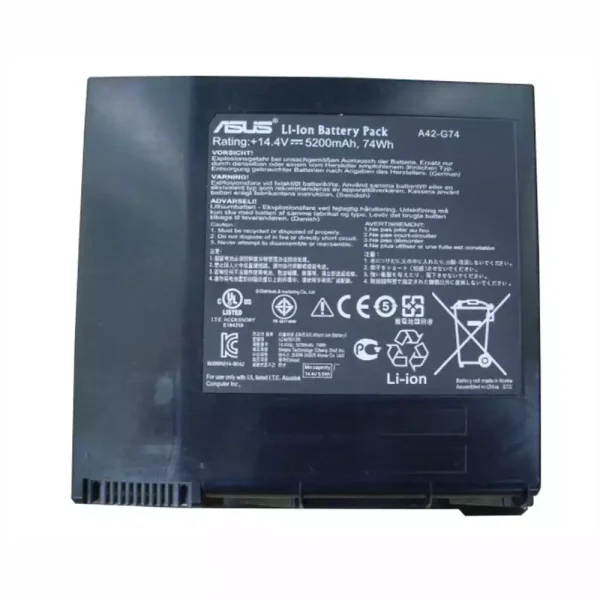 Baterai Laptop Original ASUS A42-G74