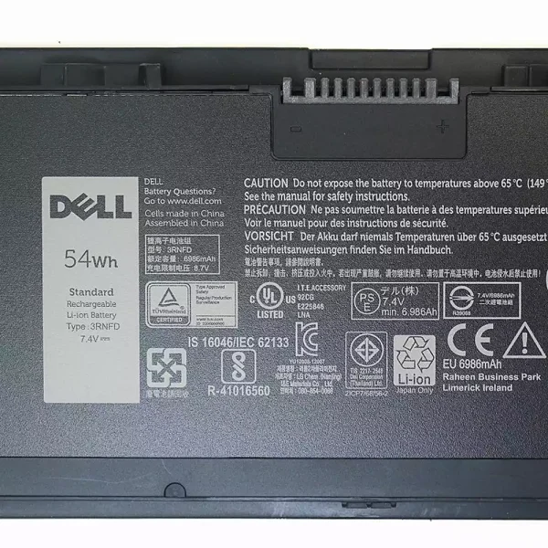 Baterai Laptop Original DELL 3RNFD - Image 3