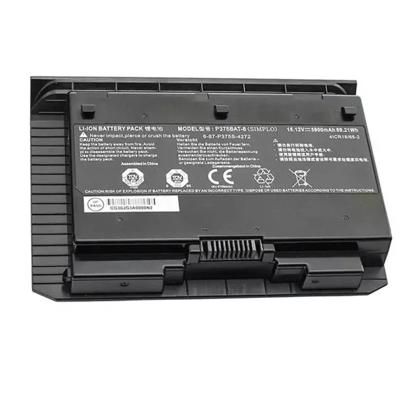 Baterai Laptop Original CLEVO 6-87-P375S-427,6-87-P375S-4271