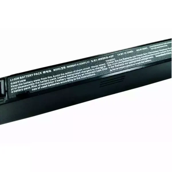 Baterai Laptop Original CLEVO 6-87-W95KS-42F,6-87-W95KS-42F2 - Image 3