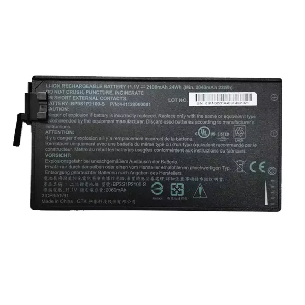 Baterai Laptop Original GETAC BP3S1P2100-S