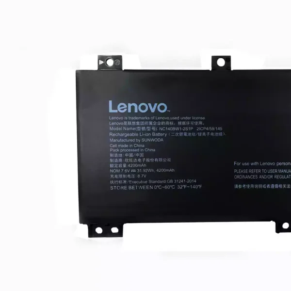 Baterai Laptop Original LENOVO NC140BW1-2S1P - Image 3