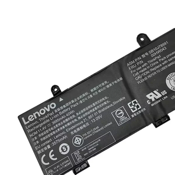 Baterai Laptop Original LENOVO ThinkPad Yoga 11e - Image 3