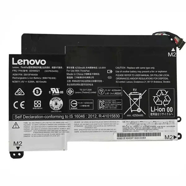 Baterai Laptop Original LENOVO Thinkpad Yoga 460