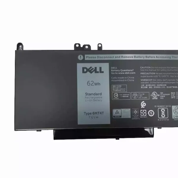 Baterai Laptop Original Dell 6MT4T - Image 3