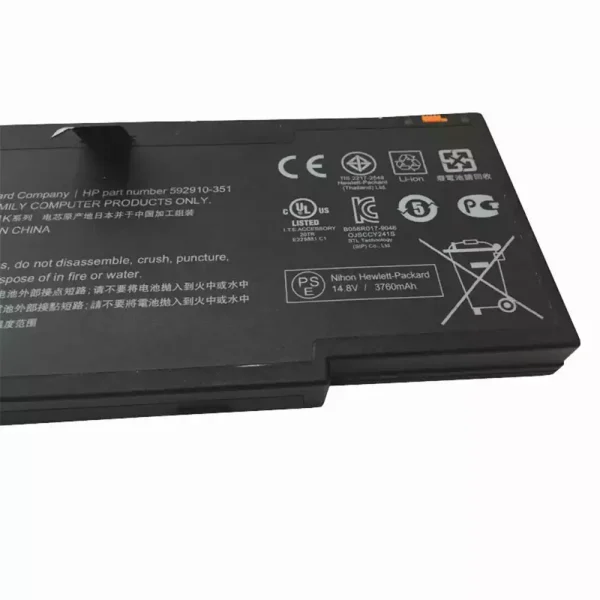 Baterai Laptop Original HP RM08,Envy 14 - Image 3