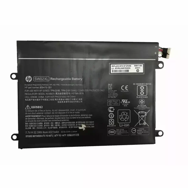 Baterai Laptop Original HP x2 210 G2