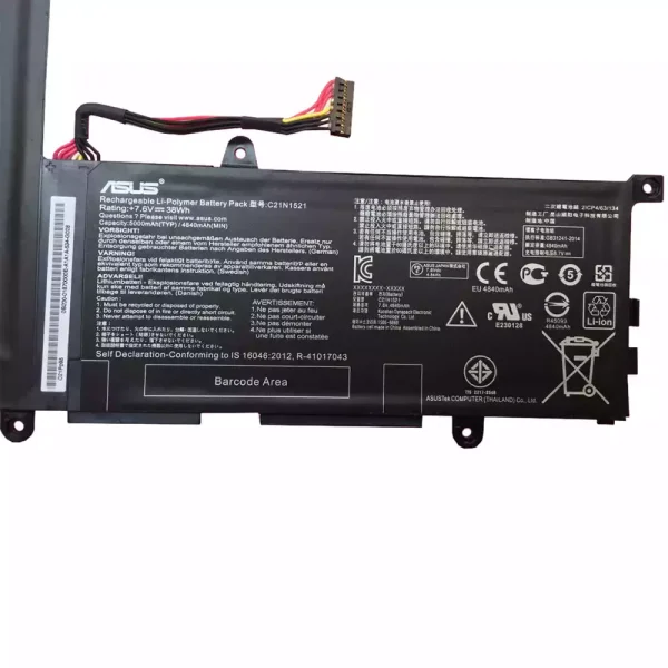 Baterai Laptop Original ASUS C21N1521 - Image 3