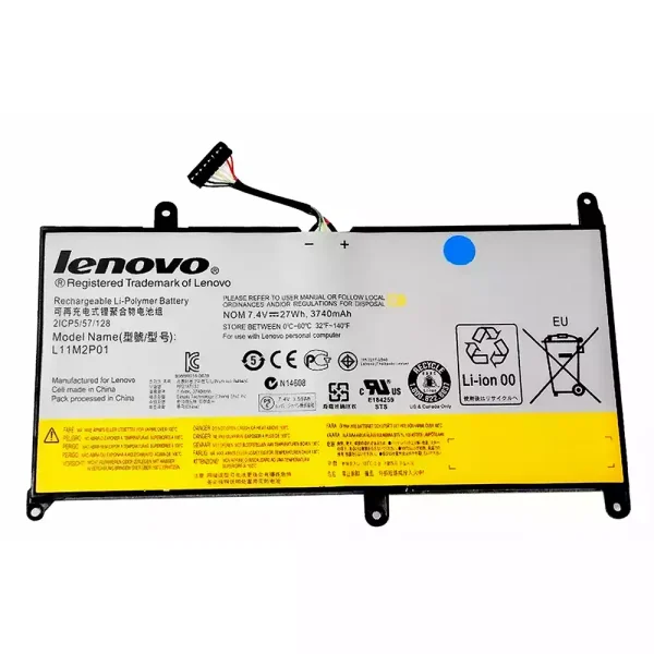 Baterai Laptop Original LENOVO L11M2P01