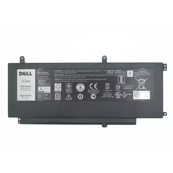 Baterai Laptop Original DELL D2VF9