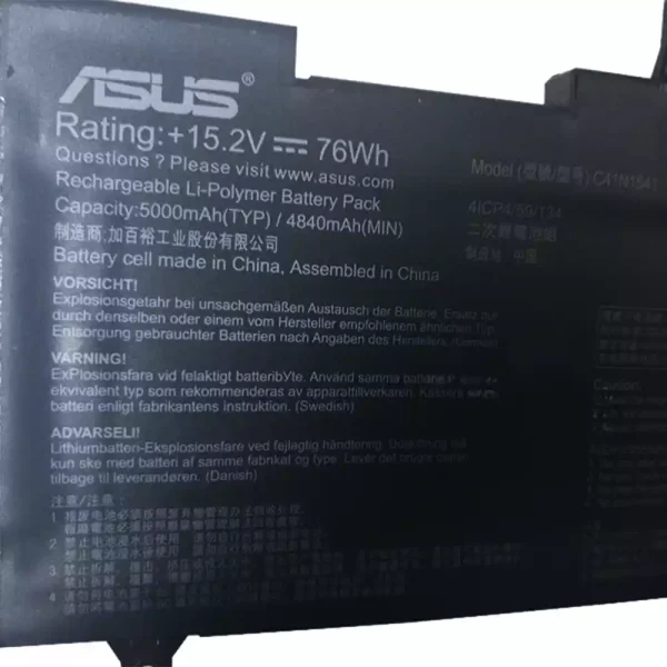 Baterai Laptop Original ASUS C41N1541 - Image 3