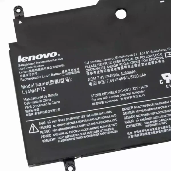 Baterai Laptop Original LENOVO Yoga 3 14 - Image 3