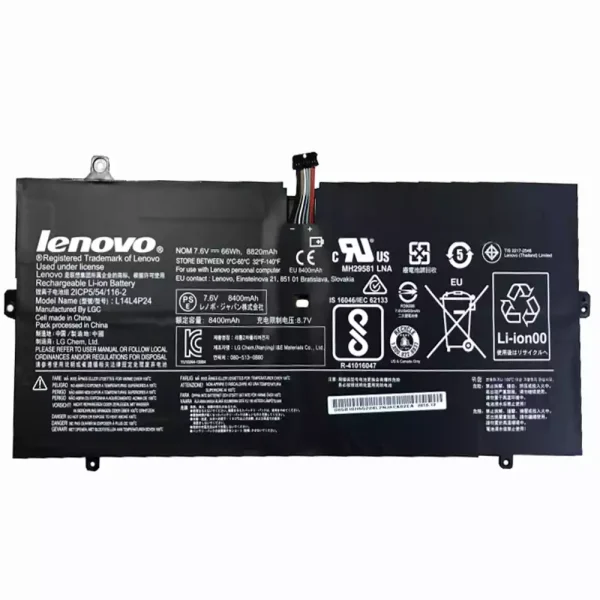 Baterai Laptop Original LENOVO L14L4P24,L14M4P24