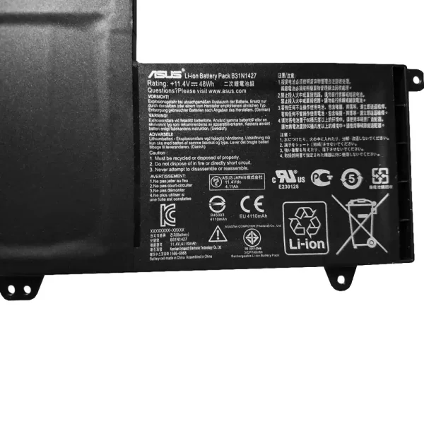 Baterai Laptop Original ASUS B31N1427 - Image 3