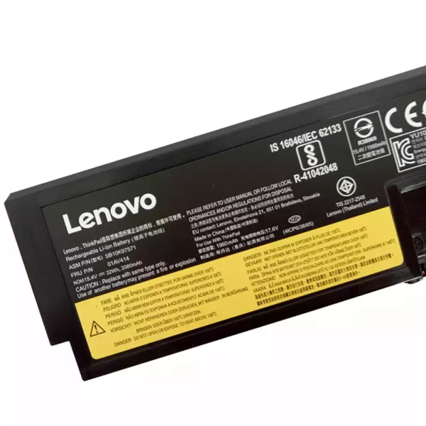 Baterai Laptop Original LENOVO ThinkPad E570 - Image 3