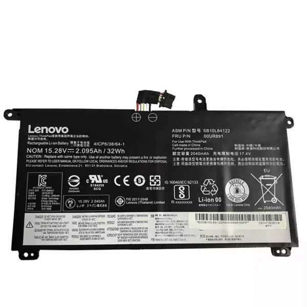 Baterai Laptop Original LENOVO ThinkPad T570