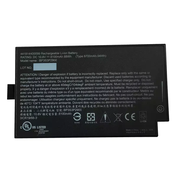 Baterai Laptop Original GETAC 441814400099