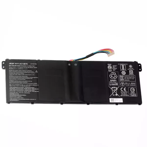 Baterai Laptop Original ACER AC14B7K