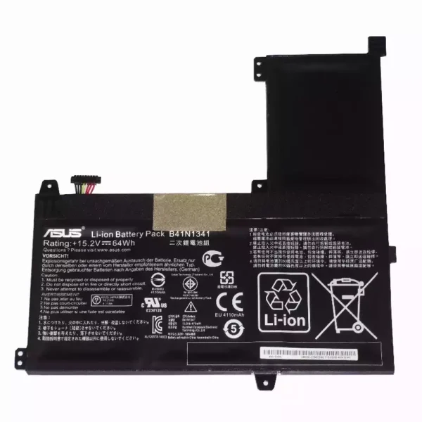 Baterai Laptop Original ASUS B41N1341