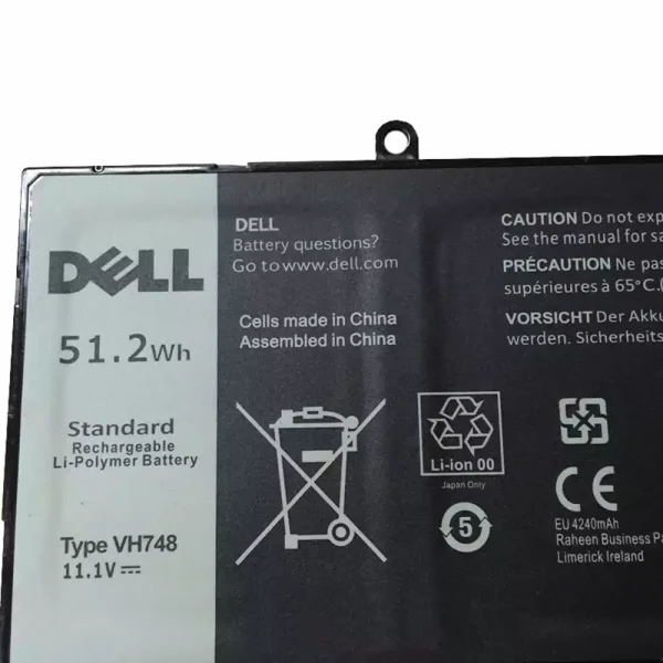 Baterai Laptop Original DELL Inspiron 14 5439 - Image 3