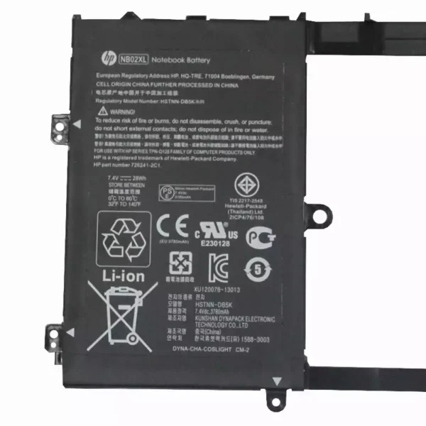 Baterai Laptop Original HP TPN-Q128 - Image 3