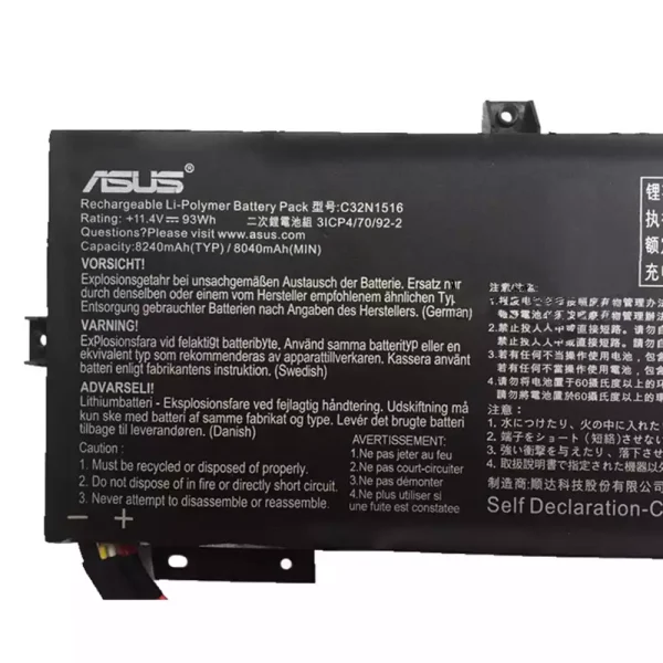 Baterai Laptop Original ASUS C32N1516 - Image 3