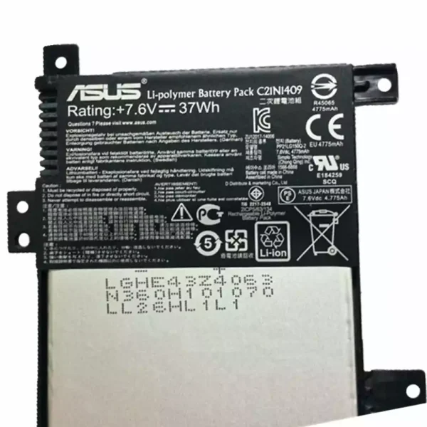 Baterai Laptop Original ASUS C21N1409 - Image 3