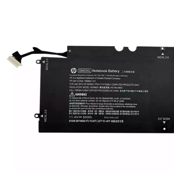 Baterai Laptop Original HP TPN-l114 - Image 2