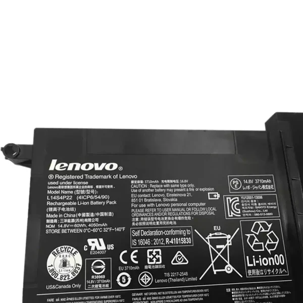 Baterai Laptop Original LENOVO L14S4P22 - Image 2