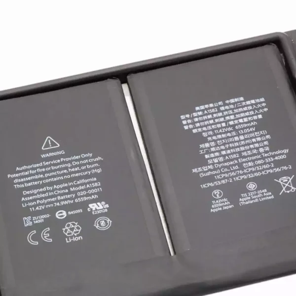 Baterai Laptop Original MacBook Pro Retina A1582 (2015) - Gambar 3