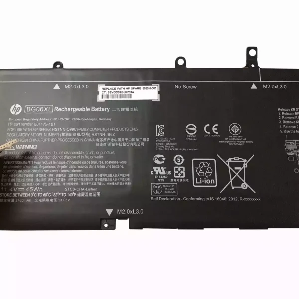 Baterai Laptop Original HP HSTNN-Q99C - Image 3