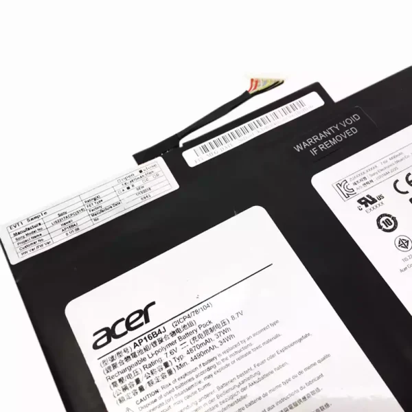 Baterai Laptop Original ACER AP16B4J - Image 3