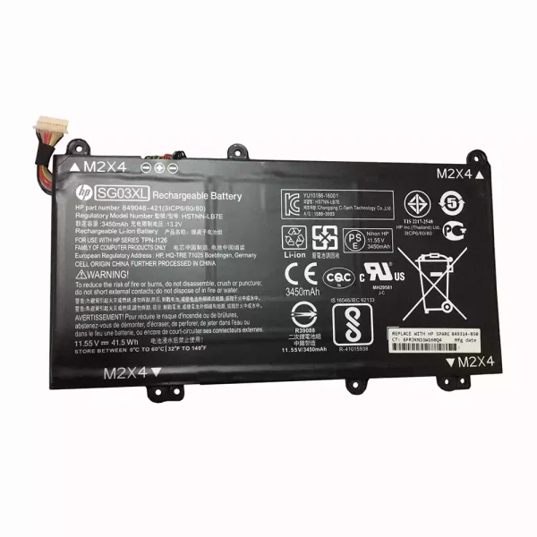 Baterai Laptop Original HP SG03XL