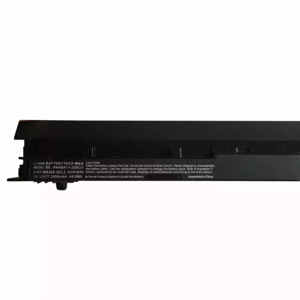 Baterai Laptop Original CLEVO 6-87-W840S-4DL2 - Image 3