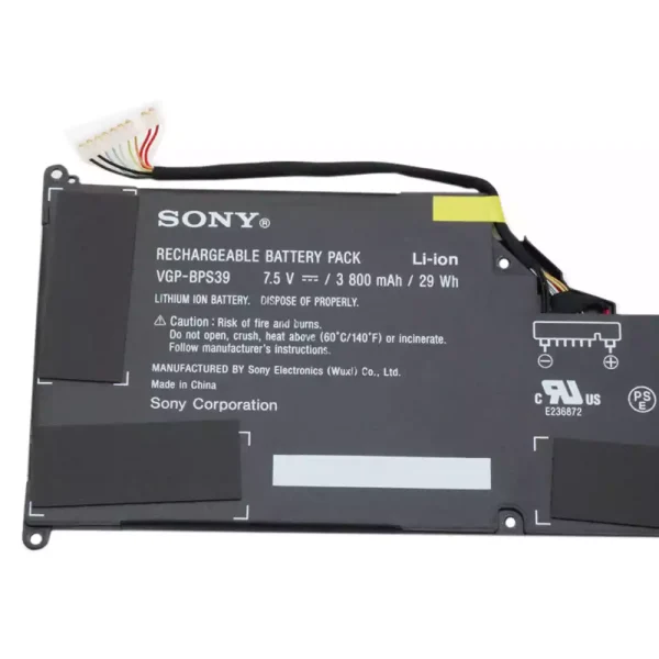 Baterai Laptop Original SONY VGP-BPS39 - Image 3