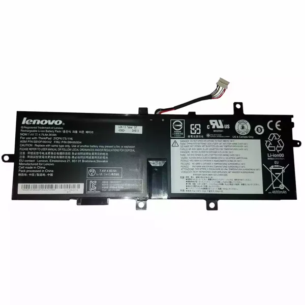 Baterai Laptop Original LENOVO Thinkpad Helix 2