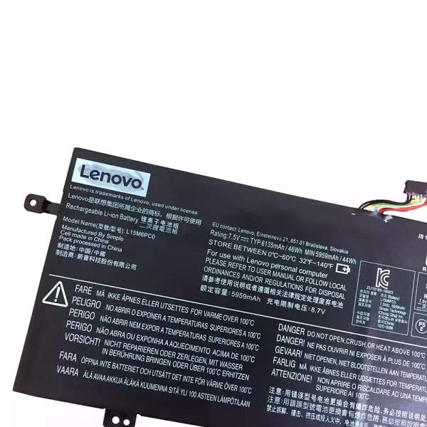 Baterai Laptop Original LENOVO L15M6PC0 - Image 3