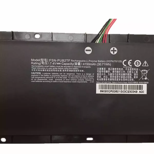 Baterai Laptop Original TONGFANG U49F,U49F1,U49F2,U410 - Image 3