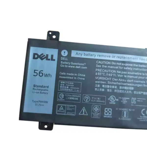 Baterai Laptop Original DELL Inspiron 14 7467,Inspiron 14 7466 - Image 3