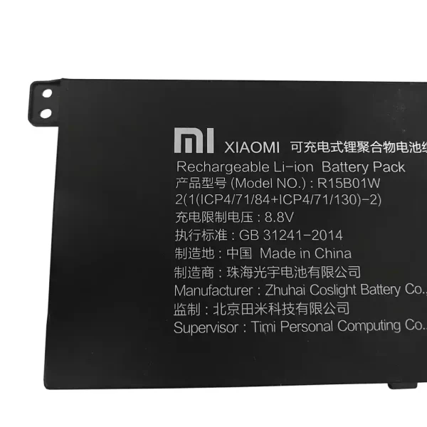 Baterai Laptop Original XIAOMI pro 15.6,Pro GTX - Image 3