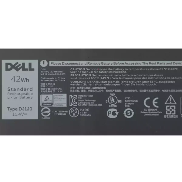 Baterai Laptop Original DELL DJ1J0 - Image 3