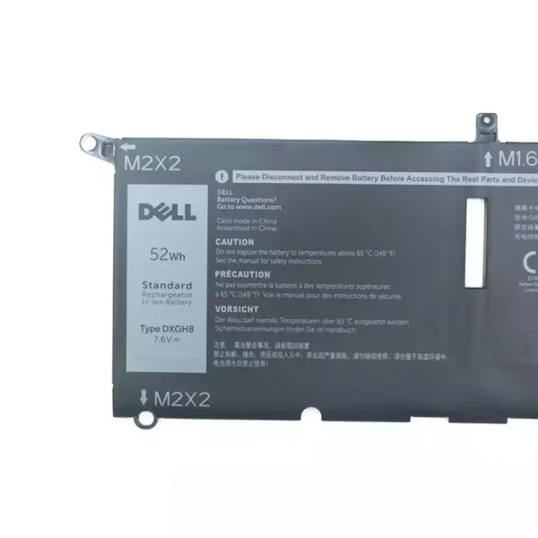 Baterai Laptop Original DELL DXGH8 - Image 3