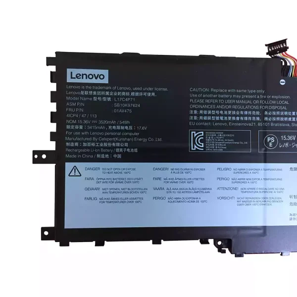 Baterai Laptop Original LENOVO ThinkPad Yoga 2018 - Image 3