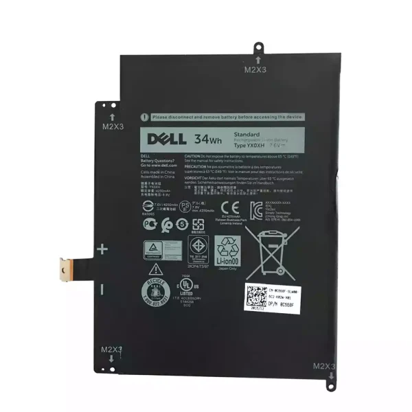 Baterai Laptop Original DELL OWYCVV,0WYCVV