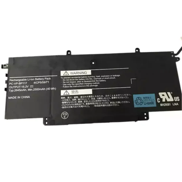 Baterai Laptop Original NEC PC-VP-BP117